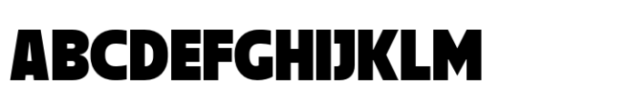 Renco Black Font UPPERCASE