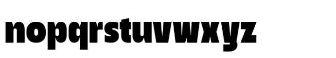 Renco Black Font LOWERCASE
