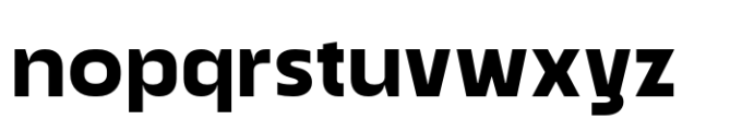 Renco Bold Expanded Font LOWERCASE
