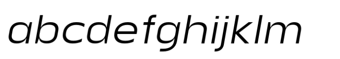 Renco Light Expanded Italic FONT