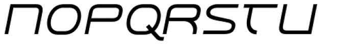 RendtPhysic Oblique Font UPPERCASE