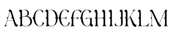 Renneal  Serif Font UPPERCASE