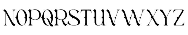 Renneal  Serif Font LOWERCASE