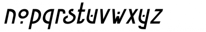 Rennie Mackintosh Glasgow Bold Italic Font LOWERCASE