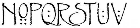 Rennie Mackintosh Renaissance Font UPPERCASE