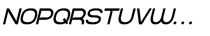 Renoire Italic Font UPPERCASE