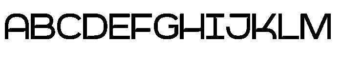Renoire Regular Font UPPERCASE