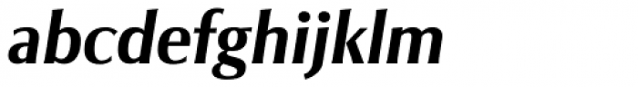 Renova EF Pro Bold Italic Font LOWERCASE