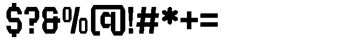 Renso Regular Font OTHER CHARS