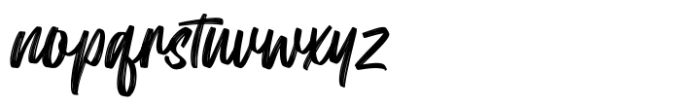 Renthiga Font LOWERCASE