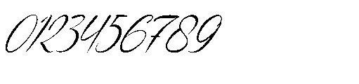 Rentosah Italic Font OTHER CHARS