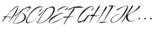 Rentosah Italic Font UPPERCASE