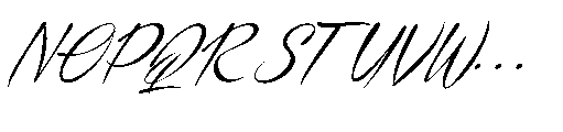 Rentosah Italic Font UPPERCASE