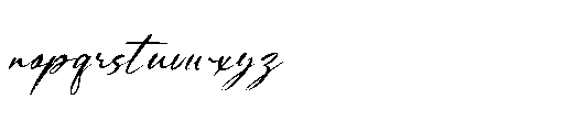 Rentosah Italic Font LOWERCASE