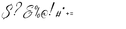 Rentosah Regular Font OTHER CHARS