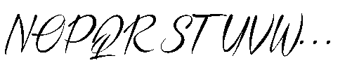 Rentosah Regular Font UPPERCASE