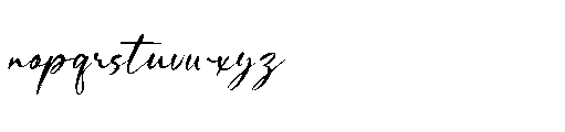 Rentosah Regular Font LOWERCASE