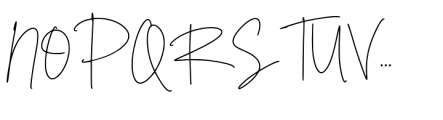 Repaiso Signature Font UPPERCASE