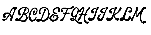 Replica Village Regular Font UPPERCASE