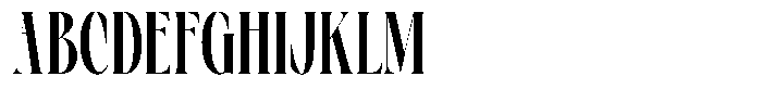 Repslag Brocker Regular Font UPPERCASE