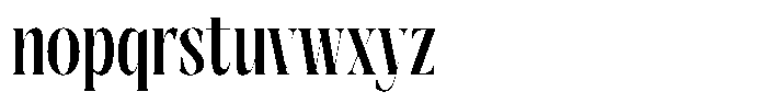 Repslag Brocker Regular Font LOWERCASE