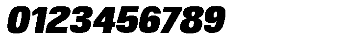 Republicana Black Oblique Font OTHER CHARS