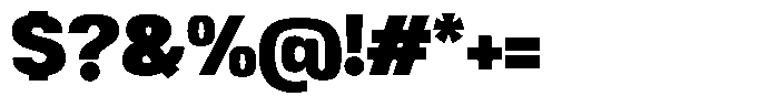 Republicana Black Font OTHER CHARS