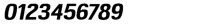 Republicana Bold Oblique Font OTHER CHARS