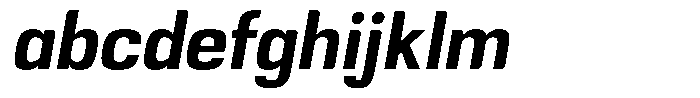 Republicana Bold Oblique FONT