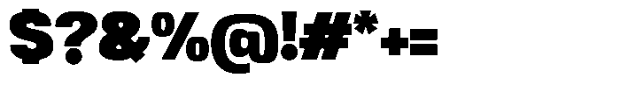 Republicana Extra Black Font OTHER CHARS