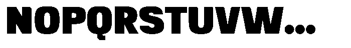 Republicana Extra Black Font UPPERCASE