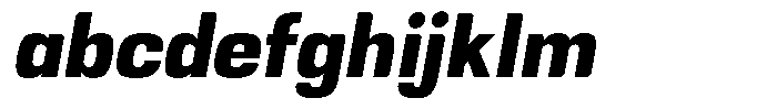 Republicana Extra Bold Oblique FONT