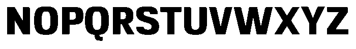 Republicana Extra Bold Font UPPERCASE