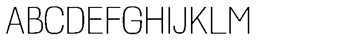 Republicana Extra Light Font UPPERCASE