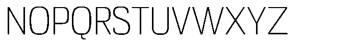 Republicana Extra Light Font UPPERCASE
