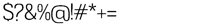 Republicana Light Font OTHER CHARS