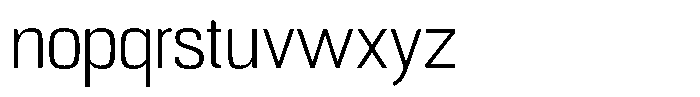 Republicana Light Font LOWERCASE