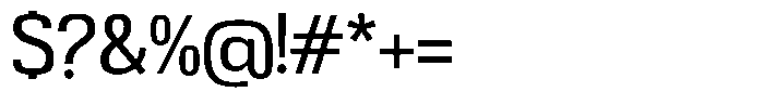 Republicana Medium Font OTHER CHARS