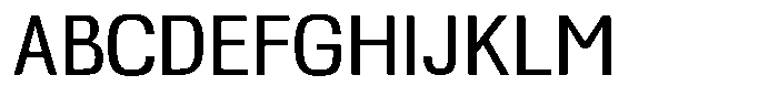 Republicana Medium Font UPPERCASE