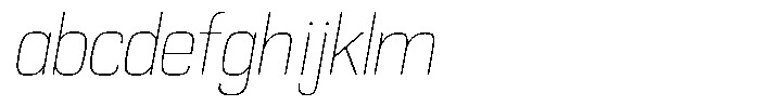 Republicana Thin Oblique FONT