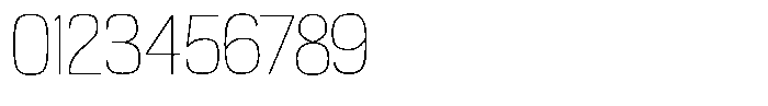 Republicana Thin Font OTHER CHARS