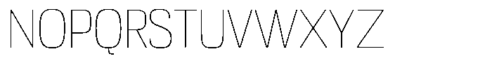 Republicana Thin Font UPPERCASE