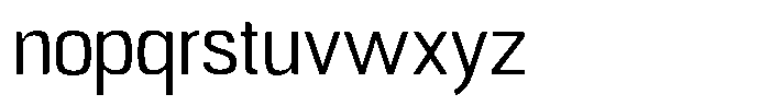 Republicana Variable Bold Font LOWERCASE
