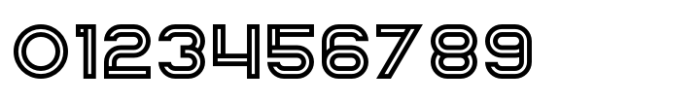 Republiko Outline1 Font OTHER CHARS