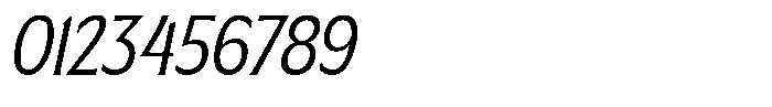 Republish Slant Font OTHER CHARS