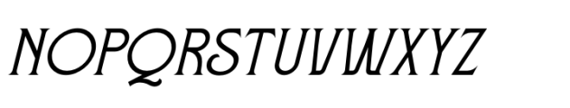 Requma Italic Font LOWERCASE