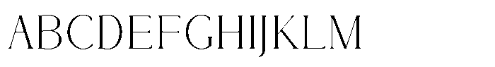 Rergian Font UPPERCASE