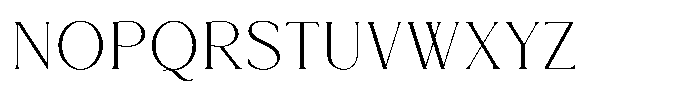 Rergian Font UPPERCASE