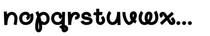 Rerupa Bold Font LOWERCASE