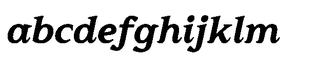 Res Minevia Bold Italic FONT